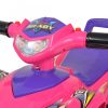 Pedállal mozgatható játékjárművek, vidaXL rózsaszín/lila gyerek quad hang- és