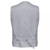 Öltönyök, 130834 Men s Paisley Wedding Waistcoat Set Size 50 Silver