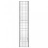 Kerítéspanelek, vidaXL gabion kosár fedéllel horganyzott drótból 150 x 100 x 30 cm