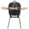 Kültéri grillezők, Kamado Barbecue Grill Füstölő Kerámia 76 cm