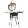 Kültéri grillezők, Kamado Barbecue kerámia grill füstölő 81 cm