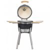 Kültéri grillezők, Kamado Barbecue kerámia grill füstölő 81 cm