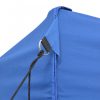 Kerti pavilon és előtető, vidaXL összecsukható, felállítható sátor 3 x 4,5 m kék