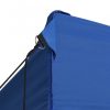 Kerti pavilon és előtető, vidaXL kék összecsukható sátor 4 oldalfallal 3 x 4,5 m