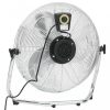 Szellőztető ventilátorok, vidaXL 3 sebességes króm padlóventilátor 55 cm 91,5 W