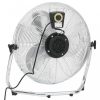 Szellőztető ventilátorok, vidaXL 3 sebességes króm padlóventilátor 60 cm 115,2 W