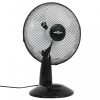 Asztali és toronyventilátorok, vidaXL 3 sebességes fekete asztali ventilátor 30 cm 40 W