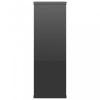 Fali polcok és párkányok, 800331 vidaXL Wall Shelves High Gloss Black 104x20x58,5 cm Chipboard