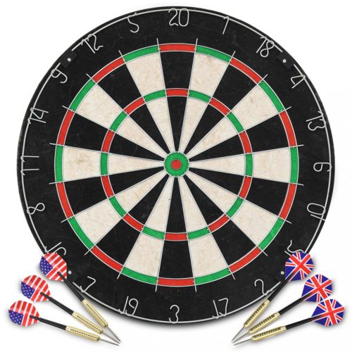 Dartsok, vidaXL szizálból készült professzionális darts tábla 6 nyíllal