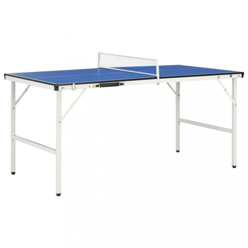 Ping-pong asztalok, vidaXL kék pingpongasztal hálóval 152 x 76 x 66 cm