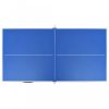 Ping-pong asztalok, vidaXL kék pingpongasztal hálóval 152 x 76 x 66 cm