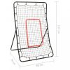 Focikapuk és hálók, vidaXL acél aktív fal softballhoz 88 x 79 x 137 cm